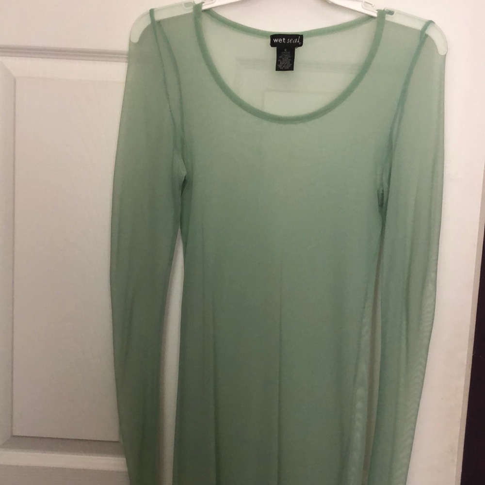 Mesh long sleeve